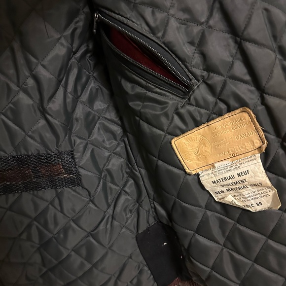 Vintage TAURUS Leather Biker Jacket - Picture 4 of 6